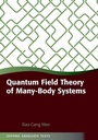 Cover: Quantum Field Theory of Many-Body Systems - Oxford University Press