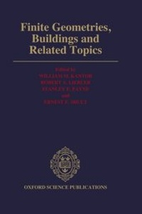 Abbildung von: Finite Geometries, Buildings, and Related Topics - Clarendon Press
