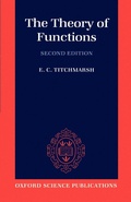 Cover: The Theory of Functions - Oxford University Press