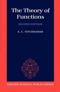 Enlarge image Cover: The Theory of Functions - Oxford University Press