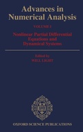 Cover: Advances in Numerical Analysis: Volume I: Nonlinear Partial Equations and Dynamical Systems - Clarendon Press