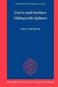 Cover: Curve and Surface Fitting with Splines - Clarendon Press