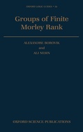 Cover: Groups of Finite Morley Rank - Clarendon Press