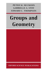 Abbildung von: Groups and Geometry - Oxford University Press