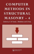 Cover: Computer Methods in Structural Masonry - 4 - CRC Press