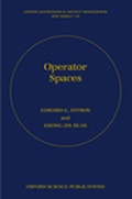Cover: Operator Spaces - Oxford University Press