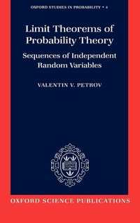 Enlarge image Cover: Limit Theorems of Probability Theory - Oxford University Press