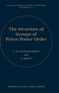 Cover: The Structure of Groups of Prime Power Order - Oxford University Press