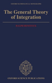 Enlarge image Cover: The General Theory of Integration - Clarendon Press