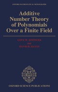 Cover: Additive Number Theory of Polynomials over a Finite Field - Clarendon Press