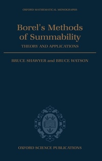 Abbildung von: Borel's Methods of Summability - Clarendon Press