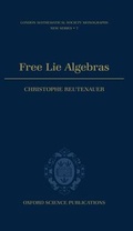 Cover: Free Lie Algebras - Clarendon Press