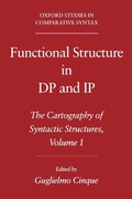 Cover: Functional Structure in DP and IP - Oxford University Press Inc