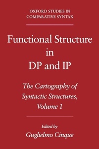 Enlarge image Cover: Functional Structure in DP and IP - Oxford University Press Inc