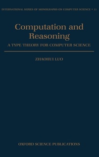 Enlarge image Cover: Computation and Reasoning - Clarendon Press