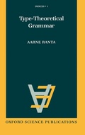 Cover: Type-theoretical Grammar - Clarendon Press