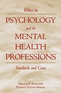 Cover: Ethics in Psychology and the Mental Health Professions - Oxford University Press Inc