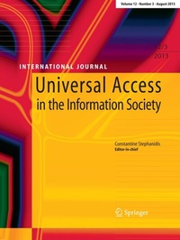 Abbildung von: Universal Access in the Information Society - Springer