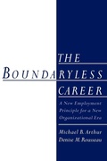 Cover: The Boundaryless Career - Oxford University Press Inc