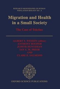 Enlarge image Cover: Migration and Health in a Small Society - Clarendon Press