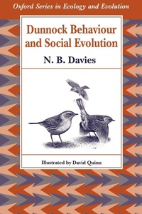 Enlarge image Cover: Dunnock Behaviour and Social Evolution - Oxford University Press