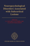 Cover: Neuropsychological Disorders associated with Subcortical Lesions - Oxford University Press