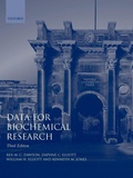 Cover: Data for Biochemical Research - Clarendon Press