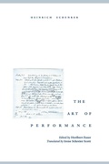 Cover: The Art of Performance - Oxford University Press Inc