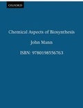 Cover: Chemical Aspects of Biosynthesis - Oxford University Press