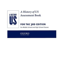 Enlarge image Cover: A History of US: Assessment Book: Books 1-10 - Oxford University Press Inc