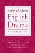 Cover: Early Modern English Drama - Oxford University Press Inc