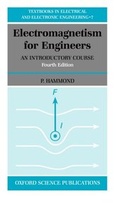 Cover: Electromagnetism for Engineers - Oxford University Press