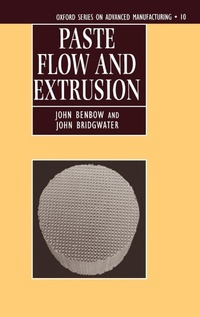 Enlarge image Cover: Paste Flow and Extrusion - Clarendon Press