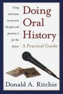 Cover: Doing Oral History - Oxford University Press Inc
