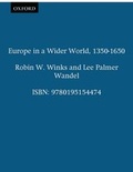Cover: Europe in a Wider World 1350-1650 - Oxford University Press Inc