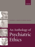 Cover: An Anthology of Psychiatric Ethics - Oxford University Press