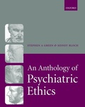 Cover: An Anthology of Psychiatric Ethics - Oxford University Press