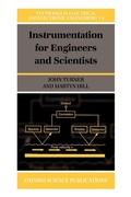 Cover: Instrumentation for Engineers and Scientists - Oxford University Press