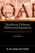 Cover: Nonlinear Ordinary Differential Equations - Oxford University Press