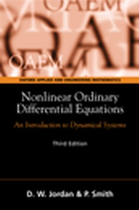 Enlarge image Cover: Nonlinear Ordinary Differential Equations - Oxford University Press