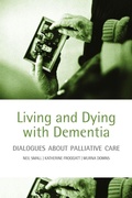 Cover: Living and dying with dementia - Oxford University Press
