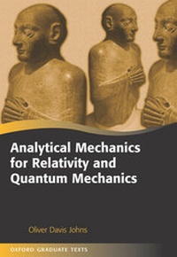 Abbildung von: Analytical Mechanics for Relativity and Quantum Mechanics - Oxford University Press