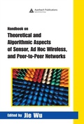Cover: Handbook on Theoretical and Algorithmic Aspects of Sensor, Ad Hoc Wireless, and Peer-to-Peer Networks - Auerbach