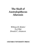 Cover: The Skull of Australopithecus afarensis - Oxford University Press Inc