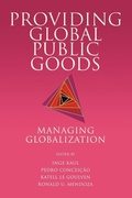 Cover: Providing Global Public Goods - Oxford University Press Inc