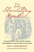 Cover: The Slaveholding Republic - Oxford University Press Inc
