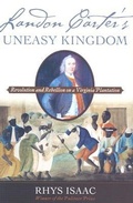 Cover: Landon Carters Uneasy Kingdom - Oxford University Press Inc