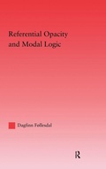 Cover: Referential Opacity and Modal Logic - Routledge