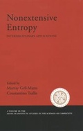 Cover: Nonextensive Entropy Interdisciplinary Application - Oxford University Press Inc