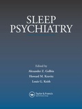 Cover: Sleep Psychiatry - CRC Press